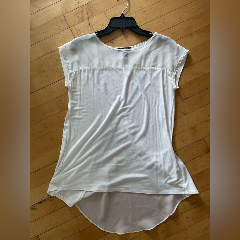 WHBM Basic White top - XXS